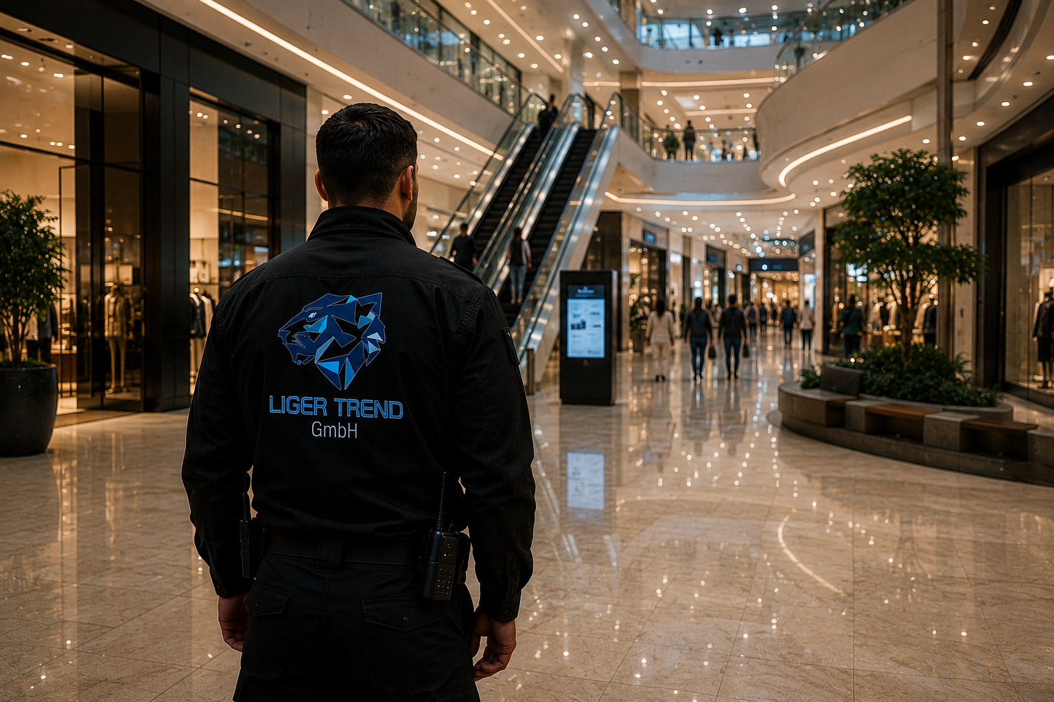 Einkaufszentren – Sicherheitsdienst der Liger Trend GmbH